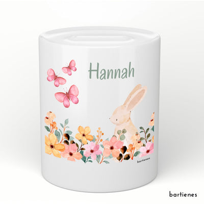 Spardose für Kinder mit Namen personalisiert