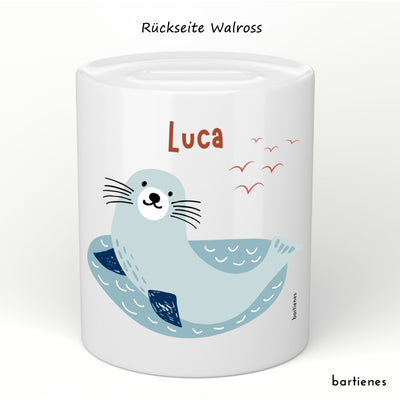 Spardose für Kinder mit Namen personalisiert