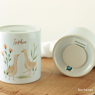 Spardose für Kinder mit Namen personalisiert