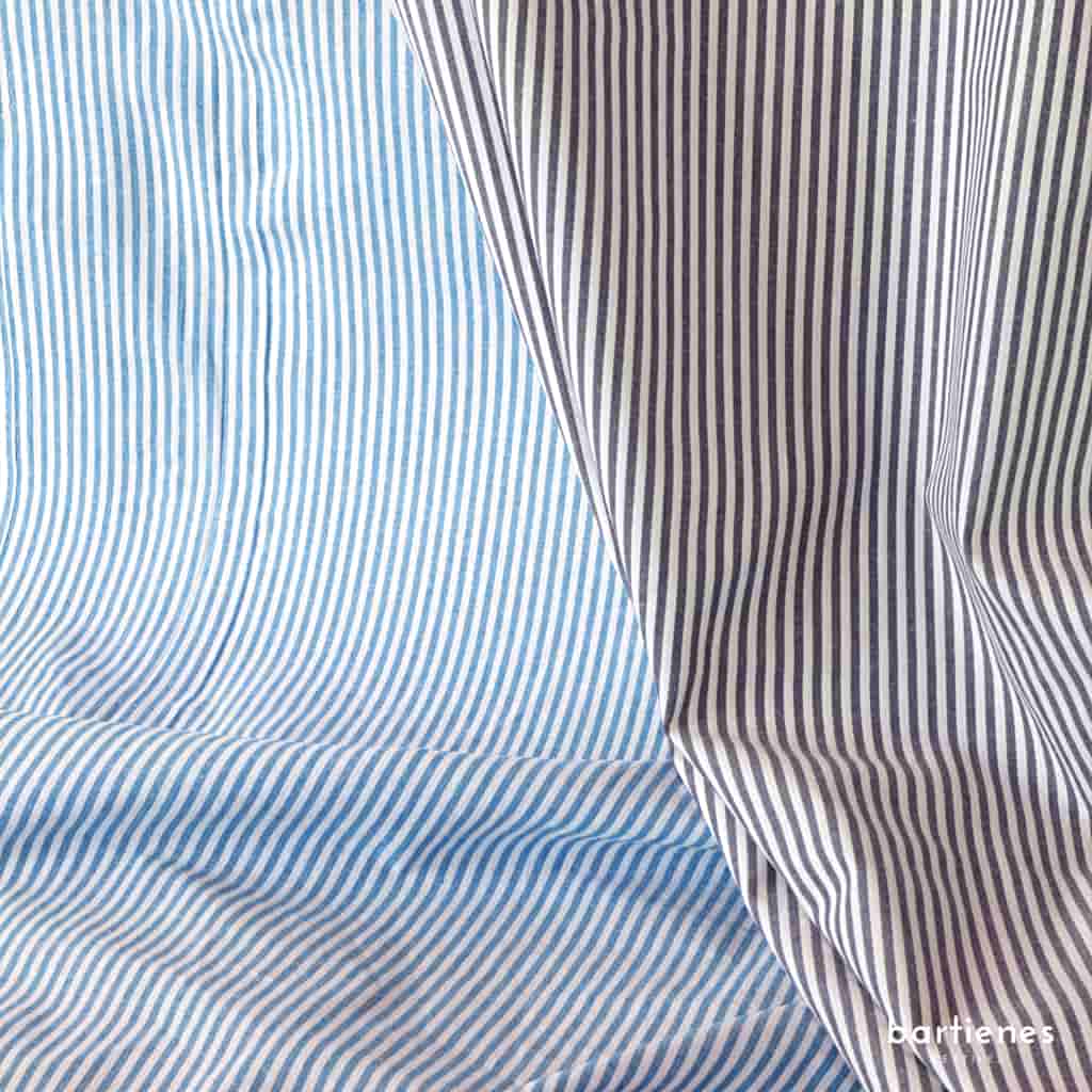 Baumwollstoff gewebte Streifen in Farbvarianten