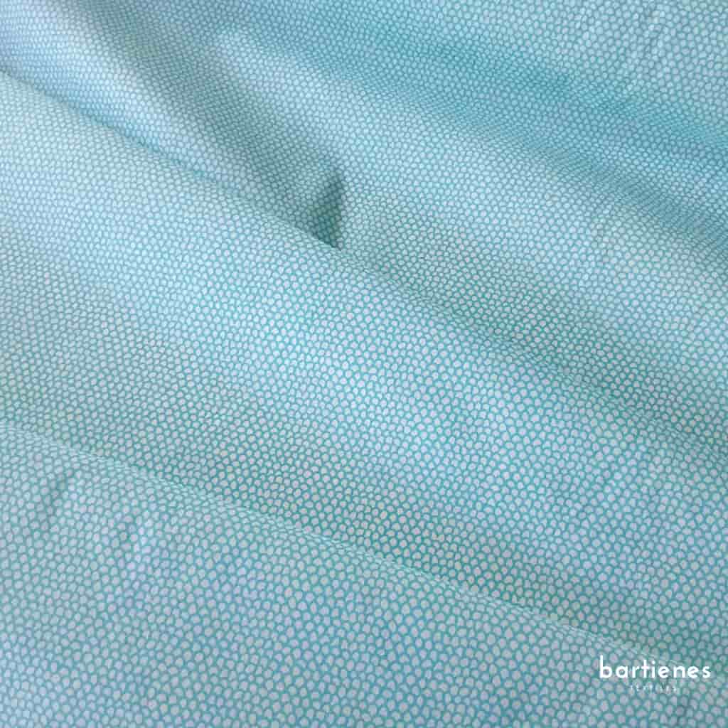 Maus Ohren Blau Baumwollstoff – 100% Baumwolle, 200x160 Cm, Öko-Tex, Für Nähen & Basteln