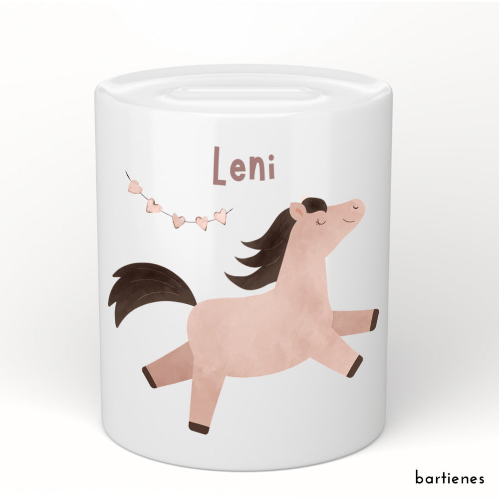 Spardose für Kinder mit Namen personalisiert