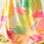Viskose Ecovero Stoff mit abstrakten Farbflächen in Sommerfarben (120 gr/m²)