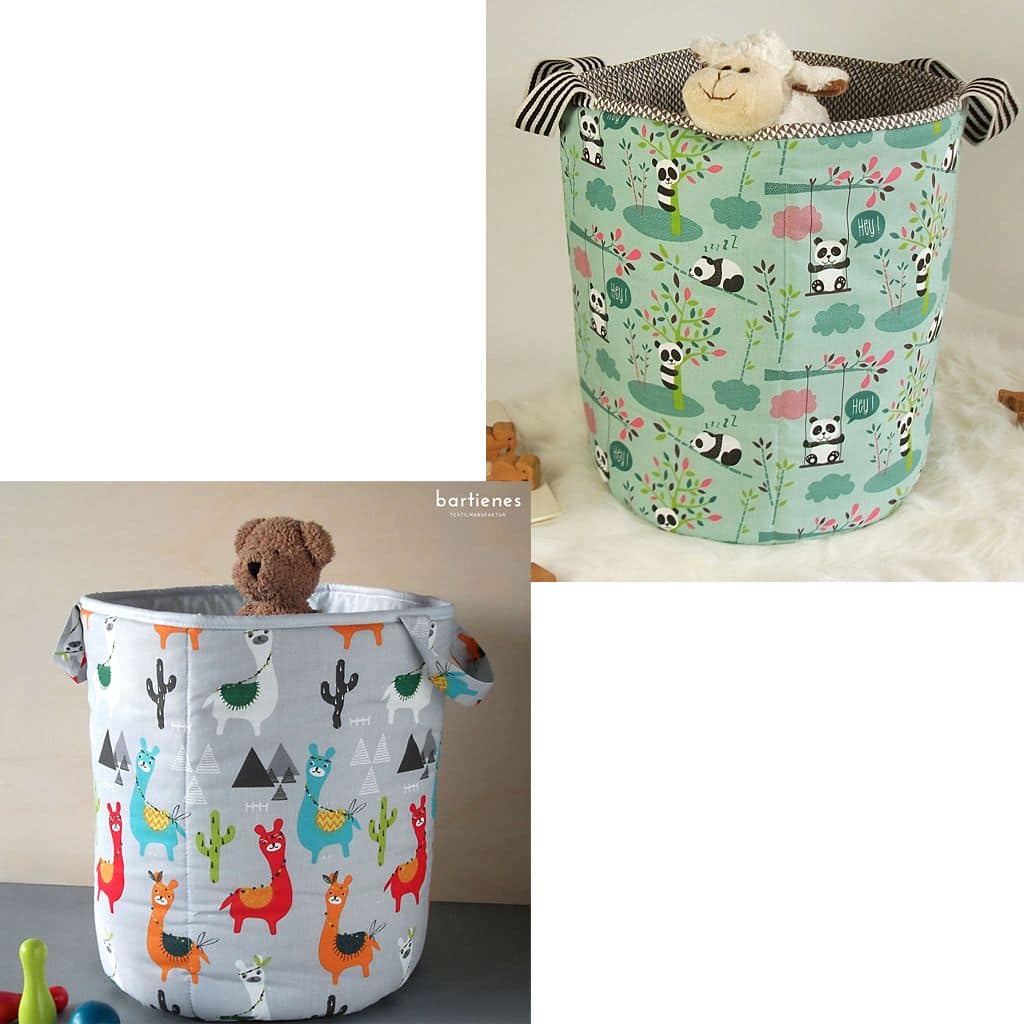 Baumwollstoff für Kinder mit Lamas