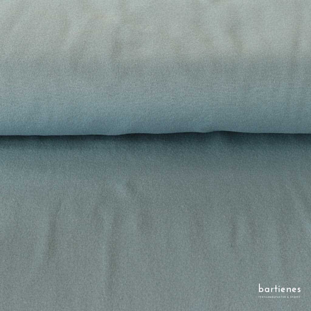 Bündchenstoff glatt als Schlauchware