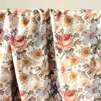 french-terry-sommersweat-jersey-vintage-blumen-muster-digitaldruck-gedecktes-rosa-ocker-grau-grün-braunrot-beige