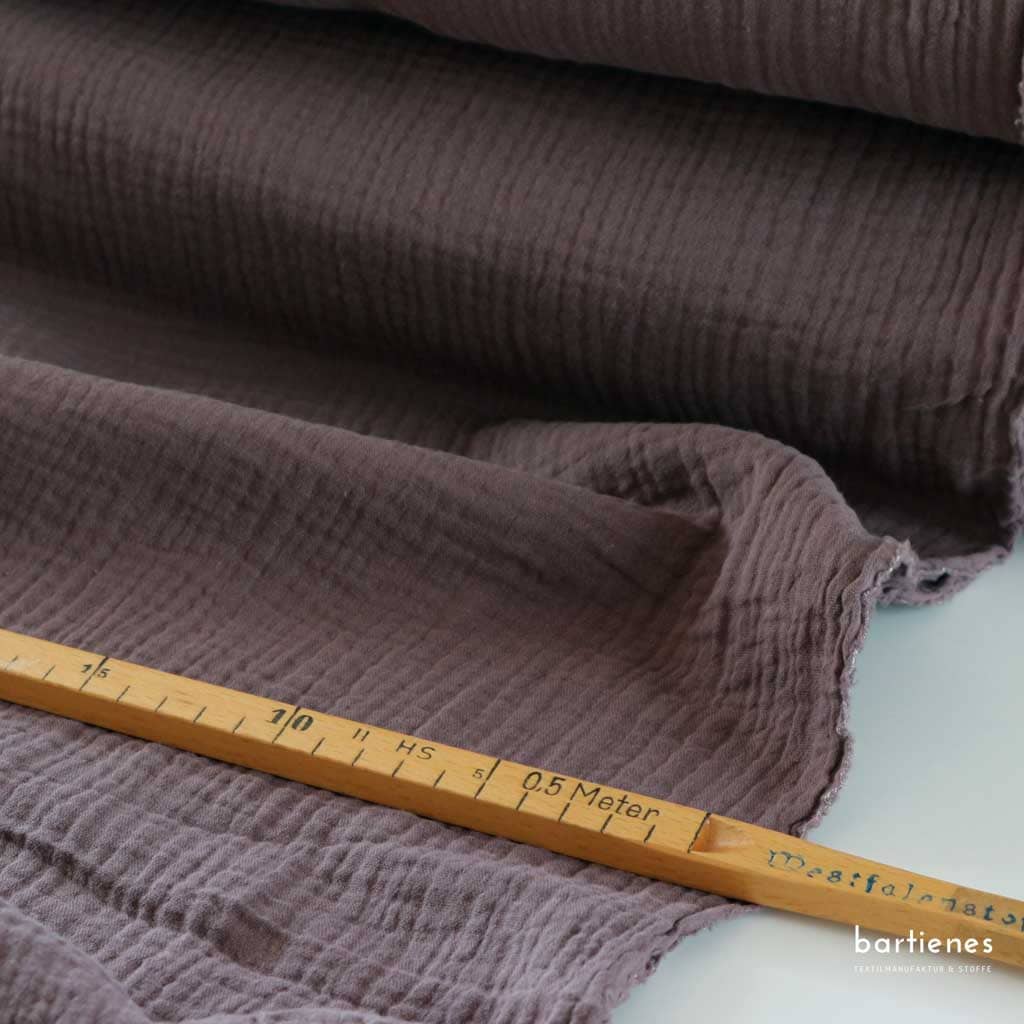 Musselin Stoff uni in stylischen Mode-Farben